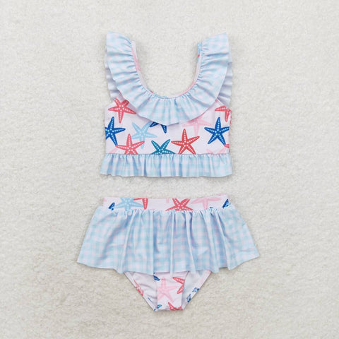 S0240  baby girl clothes shell girl summer swimsuit