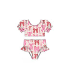 S0493 pre-order baby girl clothes bows girl summer swimsuit beach wear-2025.1.28