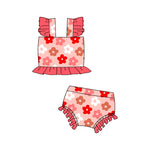 S0494 pre-order baby girl clothes flower girl summer swimsuit beach wear-2025.1.28