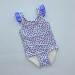 S0512 pre-order baby girl clothes floral girl summer swimsuit beach wear-2025.1.30