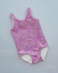 S0513 pre-order baby girl clothes  smile girl summer swimsuit beach wear-2025.1.30