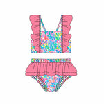 S0517 pre-order baby girl clothes seagrass girl summer swimsuit beach wear-2025.1.31