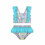 S0518 pre-order baby girl clothes seagrass girl summer swimsuit beach wear-2025.1.31