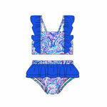 S0520 pre-order baby girl clothes seagrass girl summer swimsuit beach wear-2025.1.31