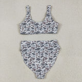 S0558  adult clothes Adult mom camo print Summer Swimsuit adult bikini