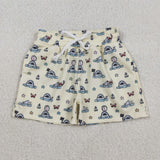 S0584 baby boy clothes gingham  boy summer swim shorts