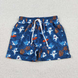 RTS toddler clothes matching clothing  camo print shorts baby boy summer swim trunks-2025.12.30