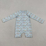 S0701  baby boy clothes hunting print boy summer swimsuit beach wear