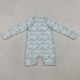 S0701  baby boy clothes hunting print boy summer swimsuit beach wear