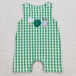 SR0796 baby boy clothes embroidery golf  baby boy summer romper