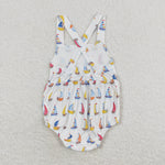 SR1061 baby boy clothes sailboat toddler boy summer bubble