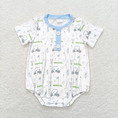 SR1070  baby boy clothes golf toddler boy summer bubble