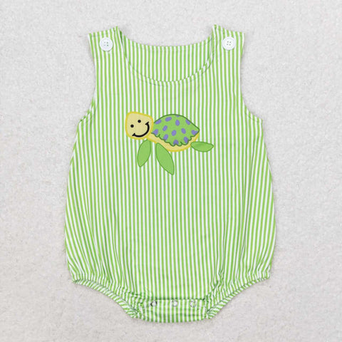 SR1093  baby boy clothes sea turtle toddler boy summer bubble