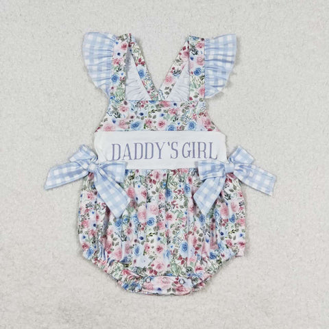 SR1240 baby girl clothes daddy’s girl toddler girl summer bubble