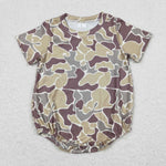 SR1252  baby boy clothes camouflage toddler boy summer bubble