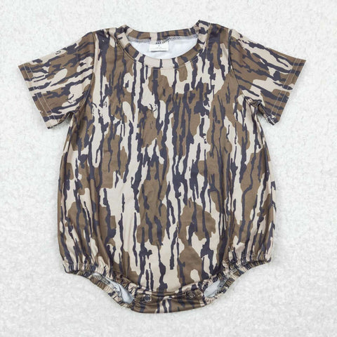 SR1253 baby boy clothes camouflage toddler boy summer bubble newborn camo clothes