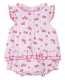 SR1638 pre-order baby girl clothes strawberry toddler girl  summer bubble