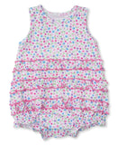 SR1639 pre-order baby girl clothes floral toddler girl  summer bubble