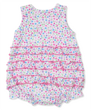 SR1639 pre-order baby girl clothes floral toddler girl  summer bubble