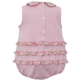 SR1642  pre-order baby girl clothes pink toddler girl  summer bubble
