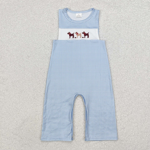 SR1868  baby boy clothes dog toddler boy summer romper