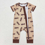 SR1900   BAMBOO baby boy clothes hunting toddler boy summer romper