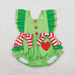 SR1912  baby girl clothes heart baby christmas bubble