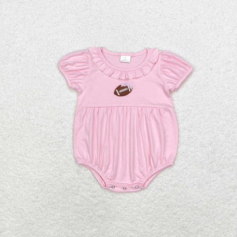 SR1945  baby girl clothes embroidery rugby girl summer bubble