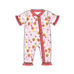 SR2220 pre-order baby girl clothes strawberry girl summer romper-2024.11.28