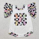 SR2227   baby girl clothes rabbit girl easter summer bubble