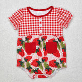 RTS kids matching clothing red strawberry summer matching clothing