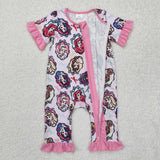 SR2309  baby girl clothes princess girl summer romper