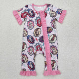 SR2309  baby girl clothes princess girl summer romper