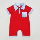 RTS kids matching clothing 4th of July flag kids summer matching clothes