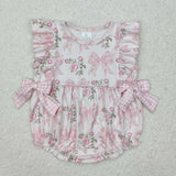 RTS girl summer matching clothes bow girl summer clothes