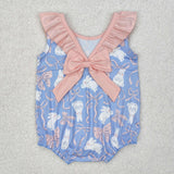 RTS girl clothes bunny rabbit girl easter matching clothes spring clothing