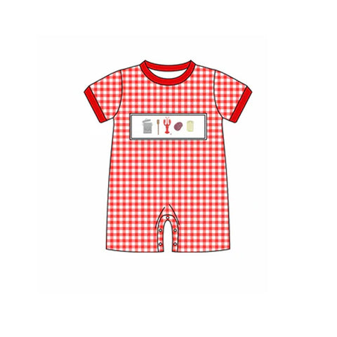 SR2611 pre-order baby boy clothes crayfish boy summer romper-2025.1.27