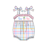 SR2625 pre-order baby girl clothes rabbit toddler girl easter summer bubble-2025.1.29