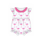 SR2702 pre-order baby girl clothes bird toddler girl summer romper-2025.2.11