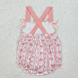 SR2704  baby girl clothes bows toddler girl summer romper