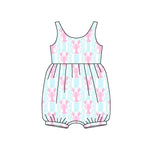 SR2709 pre-order baby girl clothes crayfish toddler girl  summer romper-2025.2.12