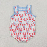 RTS girl summer clothes crawfish girl summer matching clothing