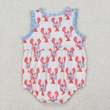 RTS girl summer clothes crawfish girl summer matching clothing
