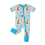 SR2713  pre-order baby boy clothes rabbit  toddler boy easter summer romper-2025.2.12