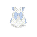 SR2720 pre-order baby girl clothes bows toddler girl  summer bubble-2025.2.13