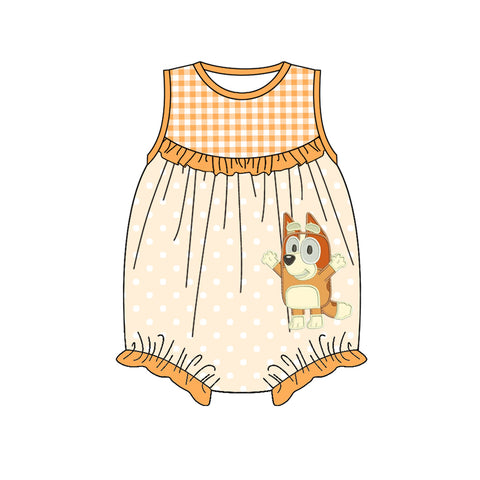 SR2731 pre-order baby girl clothes cartoon dog toddler girl summer bubble-2025.2.14