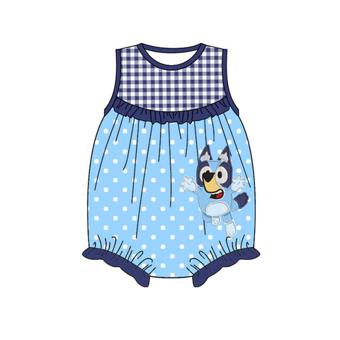 SR2732 pre-order baby girl clothes cartoon dog toddler girl summer bubble-2025.2.14