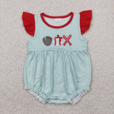 RTS Matching clothing kids embroidery baseball print clothing baby girl summer bubble-2026.3.11