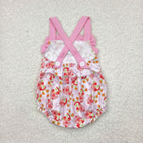 SR2933   baby girl clothes strawberry girl summer bubble
