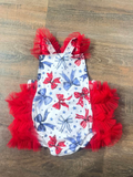 SR2965   pre-order baby girl clothes bows girl 4th of july patriotic summer bubble-2025.4.1